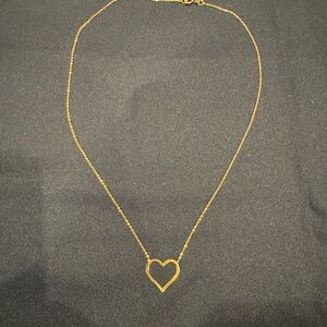 14K Gold Heart Necklace